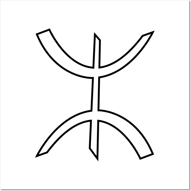 Amazigh Symbol Wall Art by samzizou